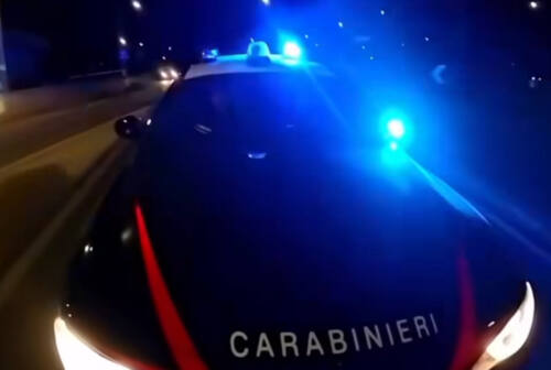 Tolentino, esce di strada con l’auto: denunciato per guida sotto l’effetto della cocaina